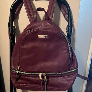 Aldo Burgundy Backpack